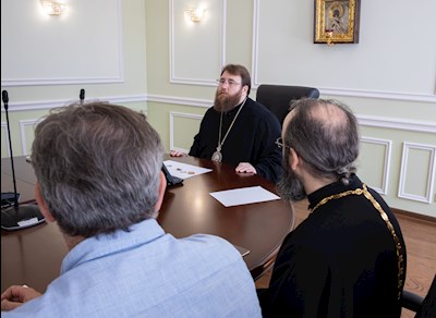 Митрополит Игнатий провел совещание, посвященное подготовке юбилейных мероприятий ко дню памяти архиепископа Александра (Тимофеева)