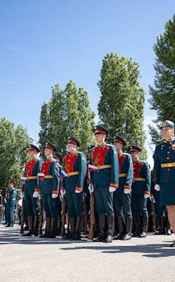 Митрополит Игнатий посетил церемонию выпуска офицеров ВВИМО