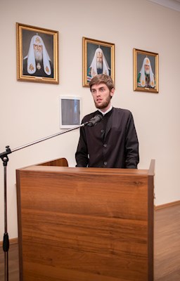 Митрополит Игнатий посетил защиту выпускных работ в СПДС