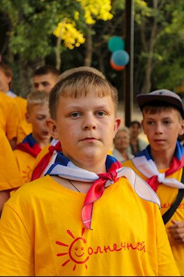 В лагере «Солнечный» прошло открытие третьей смены