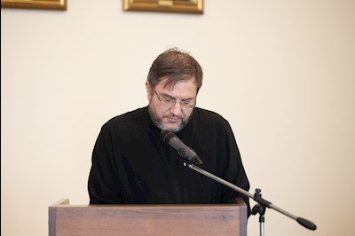 Митрополит Игнатий принял участие в защите выпускных квалификационных работ магистров в СПДС