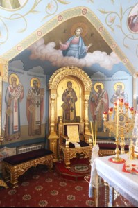 Крещальная литургия в Свято-Троицком соборе Саратова