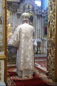 В праздник Крещения Господня Митрополит Лонгин совершил Божественную литургию и Чин Великого освящения воды