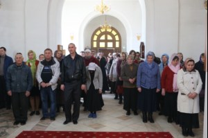 Божественная литургия в Свято-Алексиевском женском монастыре г. Саратова