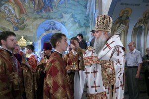 Всенощное бдение в Свято-Троицком кафедральном соборе г. Саратова