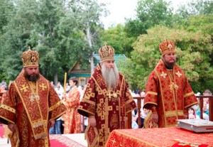 Божественная литургия в Вавиловом Доле