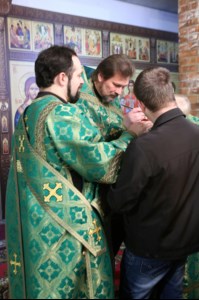 Престольный праздник в саратовском храме во имя преподобного Сергия Радонежского