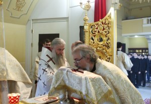 Литургия апостола Иакова на Архиерейском подворье — храме во имя святого апостола и евангелиста Иоанна Богослова при СПДС