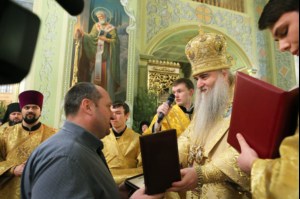Великая Рождественская вечерня в храме в честь Покрова Пресвятой Богородицы г. Саратова