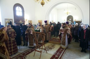 Великое освящение храма святых мучеников Адриана и Наталии г. Саратова и Божественная литургия в новоосвященном храме