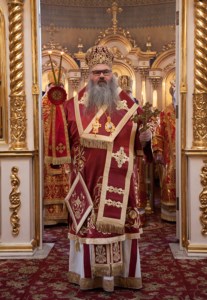 Божественная литургия в Свято-Троицком кафедральном соборе г. Покровска
