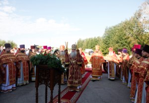 Божественная литургия в Вавиловом Доле