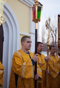 Великое освящение храма во имя святителя Иоанна Златоуста в п. Зональный г.Саратова