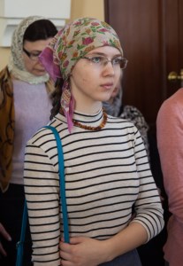 Литургия Преждеосвященных Даров на Архиерейском подворье — храме во имя святого апостола и евангелиста Иоанна Богослова при Саратовской православной духовной семинарии