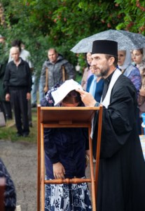 Божественная литургия в Вавиловом Доле