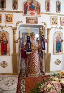 Божественная литургия на Подворье Свято-Никольского мужского монастыря г.Саратова с.Елшанка Воскресенского района