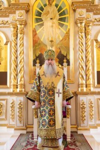 Божественная литургия в храме в честь Покрова Пресвятой Богородицы г. Саратова