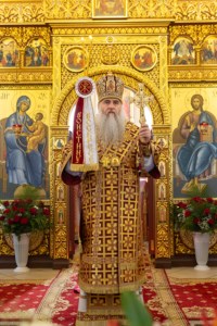 Божественная литургия в храме великомученика Георгия Победоносца г. Саратова