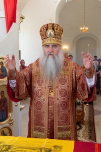 Божественная литургия в храме в честь Воскресения Христова с. Ивано-Языковка Аткарского района
