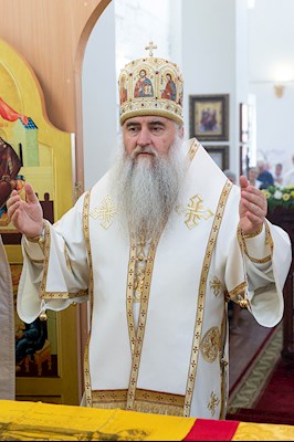 Божественная литургия в храме во имя святителя Митрофана, епископа Воронежского, г.Саратова