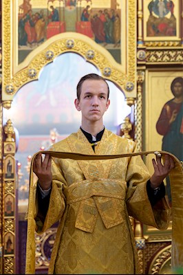 Божественная литургия в Свято-Иоанновском женском монастыре с. Алексеевка Хвалынского района