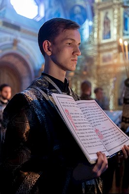 Пассия в Свято-Троицком кафедральном соборе г. Саратова
