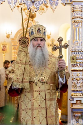 Божественная литургия в храме во имя святых первоверховных апостолов Петра и Павла г. Аткарска