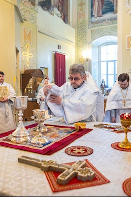 В праздник Крещения Господня митрополит Игнатий совершил Божественную литургию