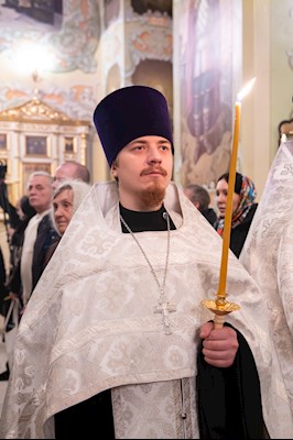 Митрополит Игнатий совершил всенощное бдение в Покровском соборе г. Саратова