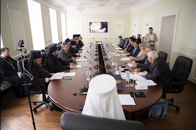Митрополит Игнатий возглавил работу Общего собрания Саратовского регионального отделения Императорского Православного Палестинского Общества