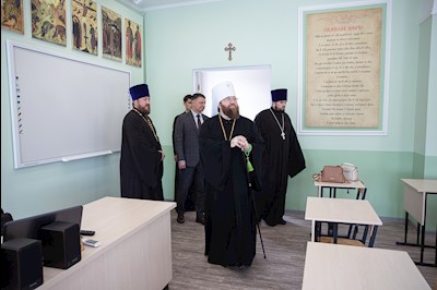 Православные гимназисты торжественно принесли присягу, вступая в «Дружину святого благоверного князя Александра Невского»