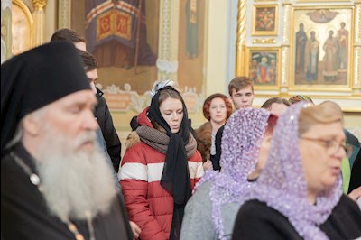 Митрополит Игнатий совершил отпевание клирика саратовского храма в честь иконы Божией Матери «Утоли моя печали» диакона Андрея Николаевцева