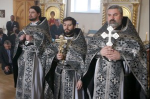 Литургия Преждеосвященных Даров в храме в честь Казанской иконы Божией Матери р.п.Татищево