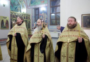 Всенощное бдение в Свято-Никольском мужском монастыре г. Саратова