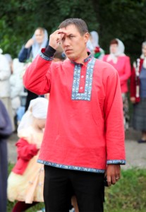 Божественная литургия в Вавиловом Доле