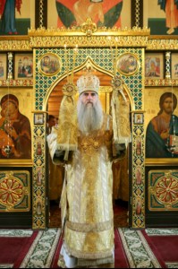 Божественная литургия в храме в честь Сретения Господня г. Саратова