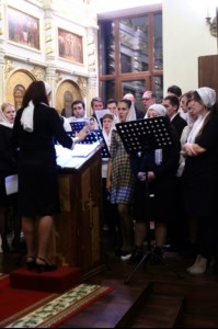 Всенощное бдение на Архиерейском подворье – храме во имя преподобного Серафима Саровского г.Саратова