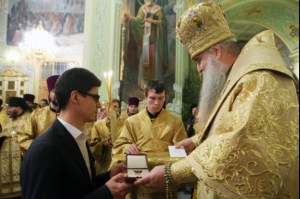 Великая Рождественская вечерня в храме в честь Покрова Пресвятой Богородицы г. Саратова