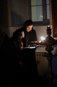 Великое повечерие с чтением канона преподобного Андрея Критского в Свято-Троицком кафедральном соборе г. Вольска
