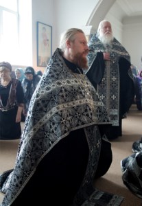 Пассия в храме в честь Рождества Христова г.Вольска