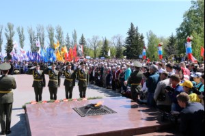 Митинг в Парке Победы на Соколовой горе