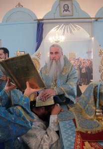 Божественная литургия в храме в честь Рождества Пресвятой Богородицы с. Ершовка (Муммовское) Аткарского района