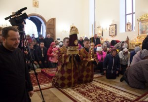 Митрополит Лонгин совершил Великое освящение храма во имя великомученицы Параскевы с. Благодатное Хвалынского района