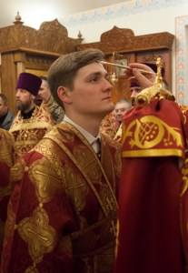 Всенощное бдение в храме во имя священномученика Космы Саратовского г. Саратова