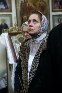 Божественная литургия и панихида в храме во имя святителя и чудотворца Николая на Елшанском кладбище г. Саратова