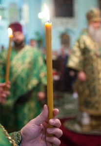 Всенощное бдение в храме Сошествия Святого Духа г. Саратова
