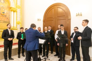 Божественная литургия в храме святителя Спиридона Тримифунтского г. Саратова