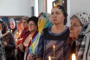 Пассия в храме в честь Успения Божией Матери г.Вольска