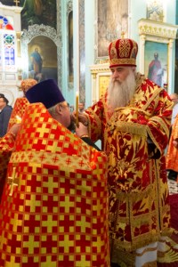Всенощное бдение в храме Сошествия Святого Духа г. Саратова