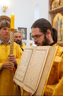 Всенощное бдение в Княже-Владимирском храме Саратова